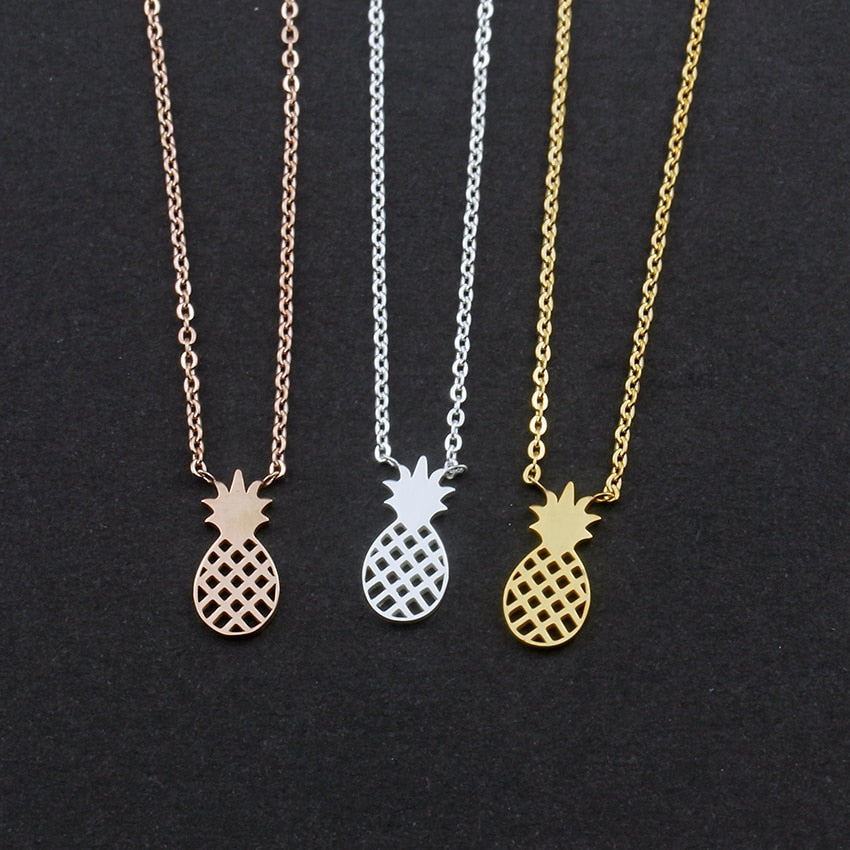 Pineapple Charm Necklace